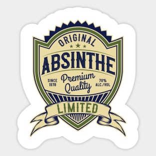 Premium Quality Absinthe Sticker